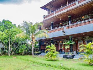 Fassade der Unterkunft