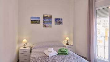 2 slaapkamers, beddengoed