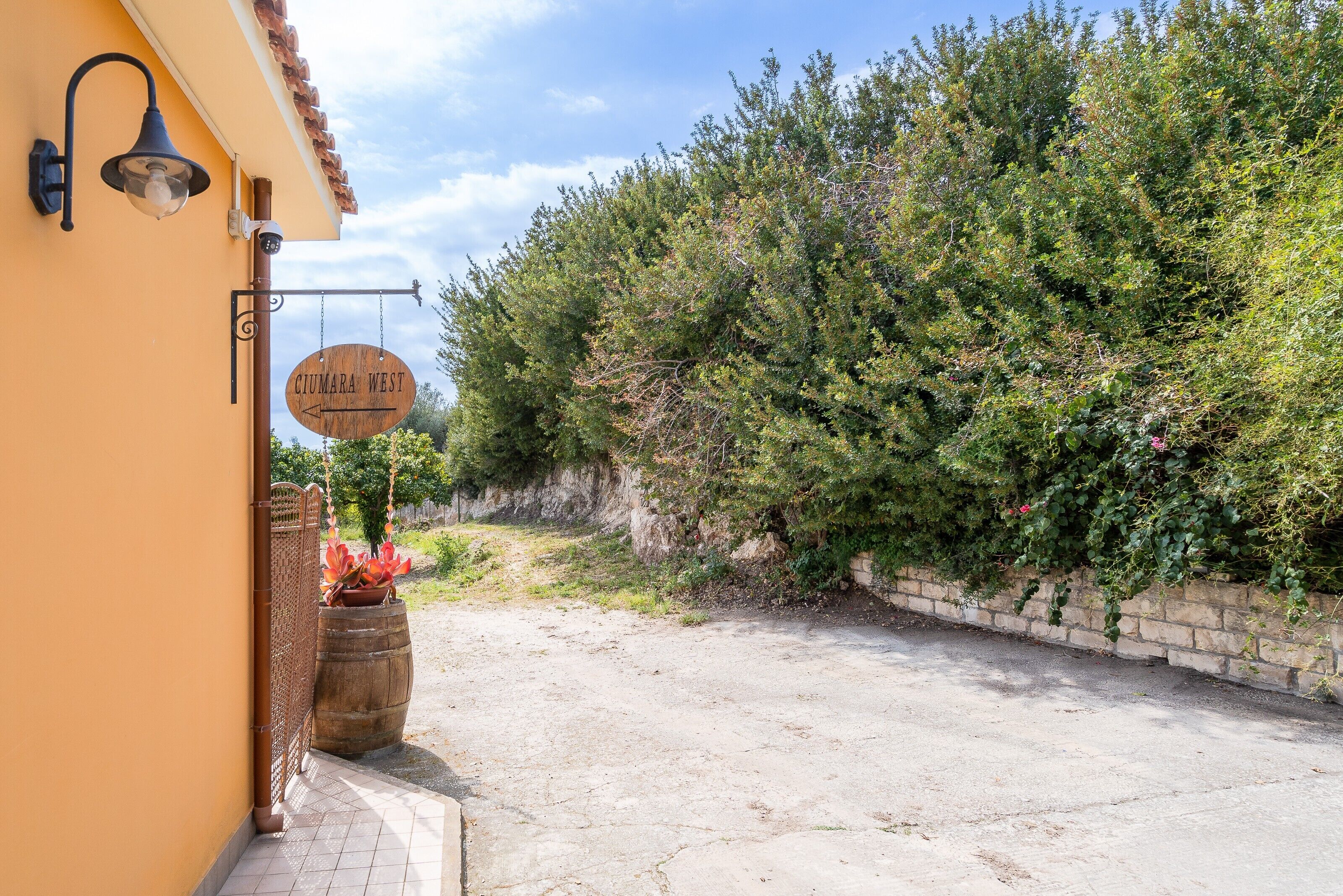 Enceinte de l’hébergement