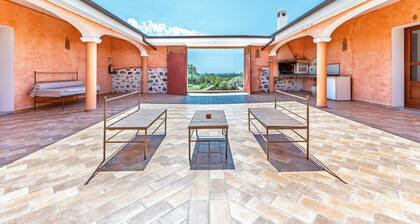 Villa 'Pedduzza' mit Meerblick, Privatterrasse und WLAN