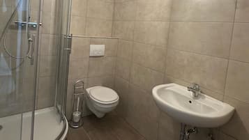 Dusche, Handtücher, Seife