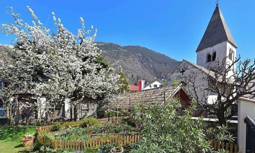 Ferienwohnung 'Wohnung Elstar Schnalserhof' mit Bergblick, Gemeinschaftsterrasse und WLAN