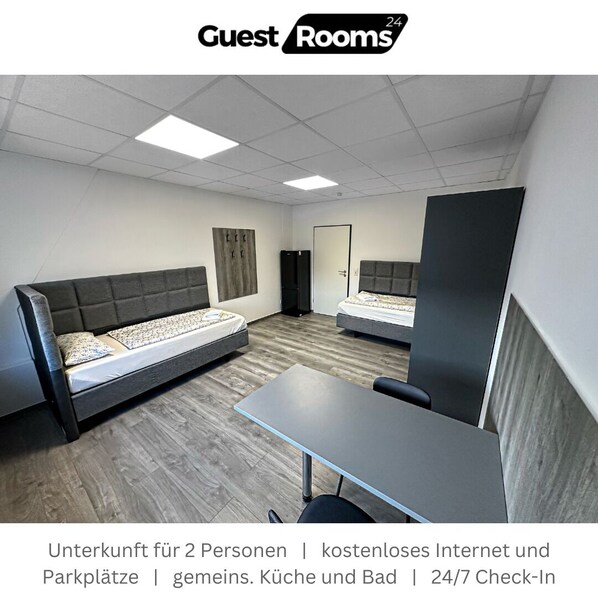1 Schlafzimmer, WLAN, Bettwäsche