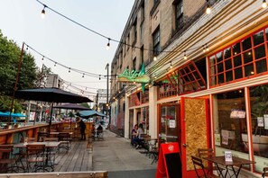 Udendørs spisemuligheder