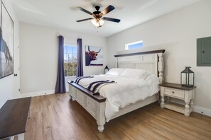 2 slaapkamers, een kluis op de kamer, wifi, beddengoed