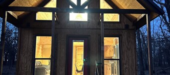 Newly Built Secluded Cabin w/ Loft!