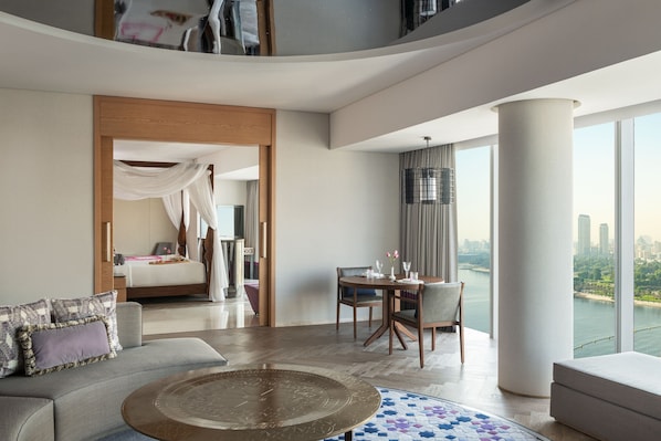 Executive dubbelrum - 1 kingsize-sÀng (View) | Lounge