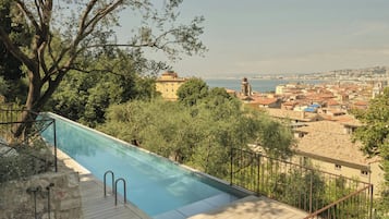 Indoor pool, outdoor pool