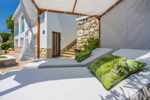 Terrace/patio - Holiday apartment with air conditioning (Dramalj)