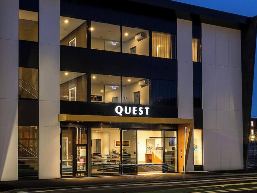 Façade de l’hébergement