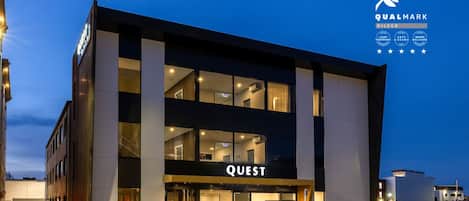 Fassade der Unterkunft