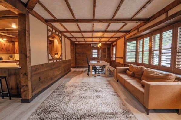 Smart TV, fireplace, offices