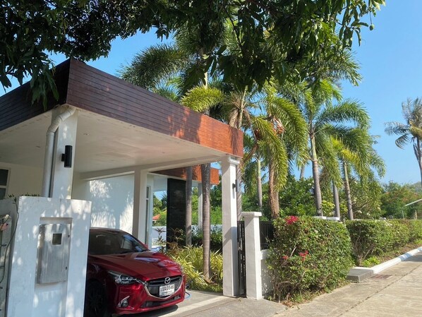 Àrea exterior de l'allotjament