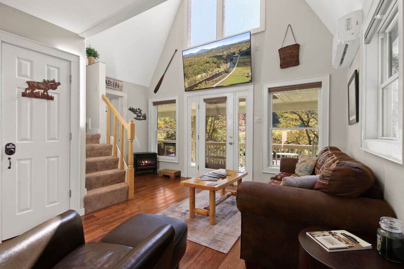 تلفزيون، مدفأة