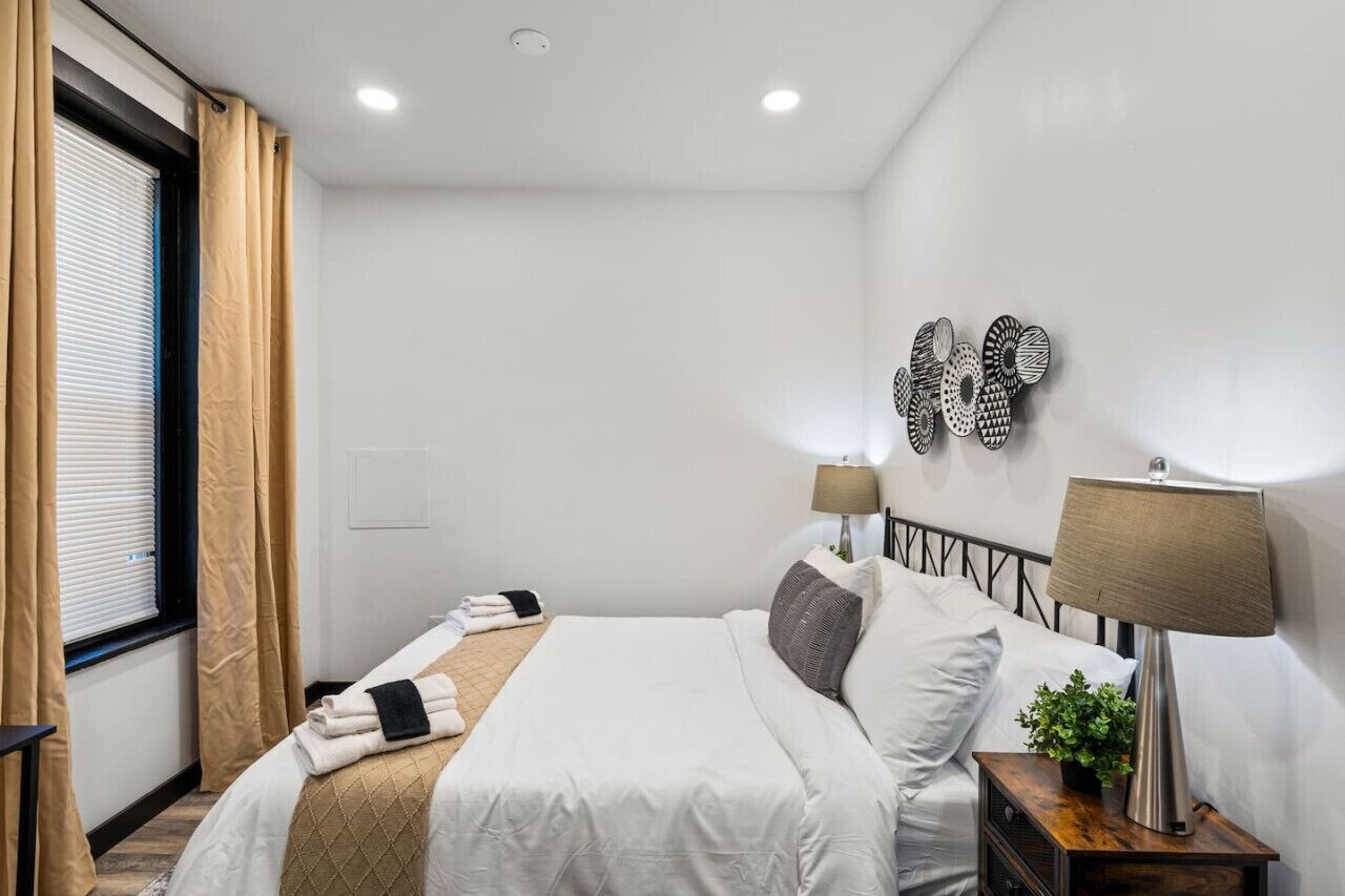 2 soveværelser, skrivebord, strygejern/strygebræt, gratis Wi-Fi