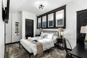2 chambres, bureau, fer et planche à repasser, Wi-Fi gratuit