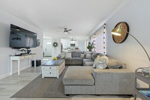 TV, offices - 5BR | Luxury Home | Salt Water Pool | Hot Tub | Fire Pit (San Diego)