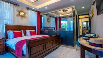 Free WiFi, bed sheets