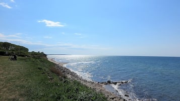Aan het strand