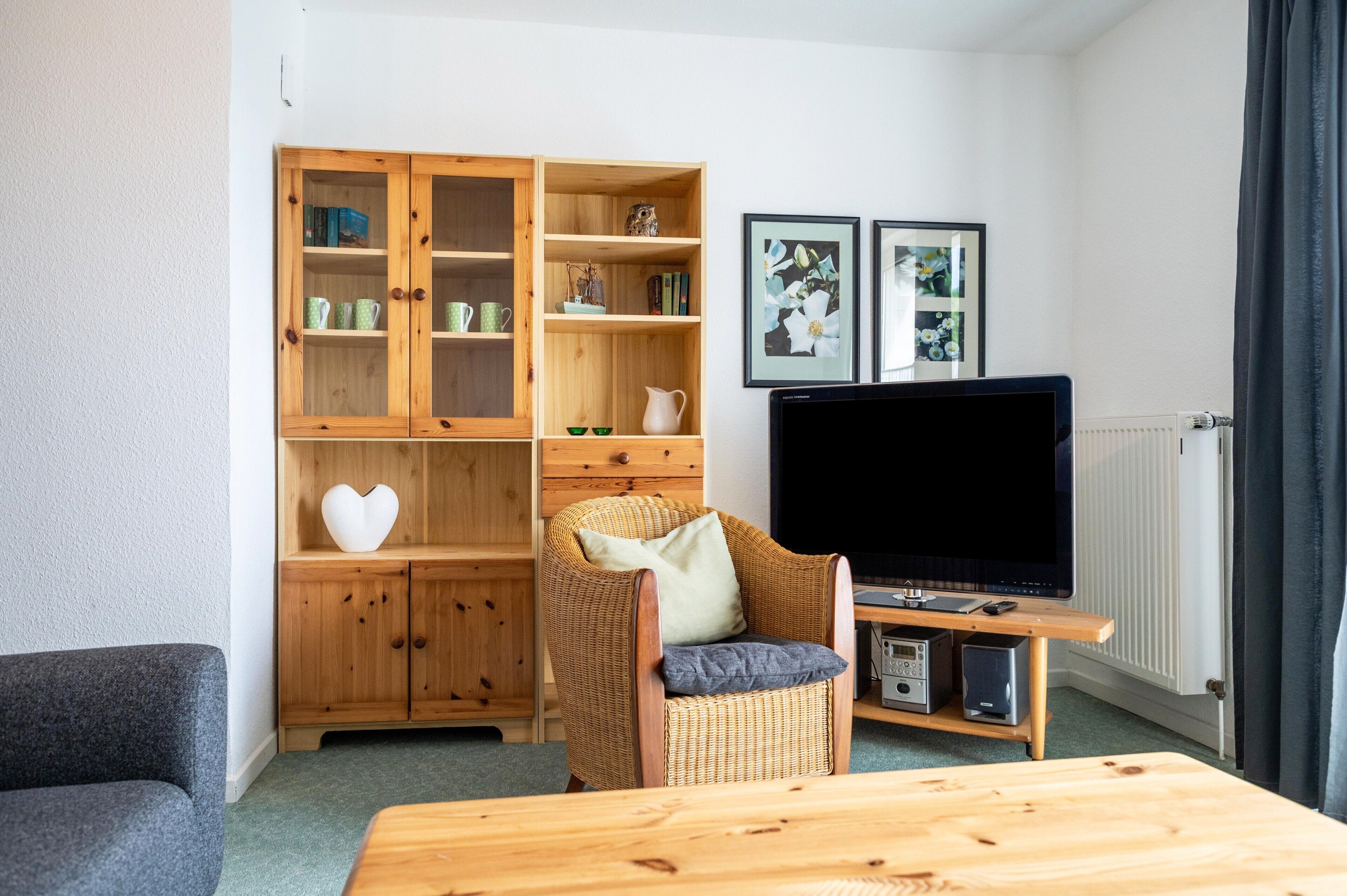 Fernseher, Stereoanlage