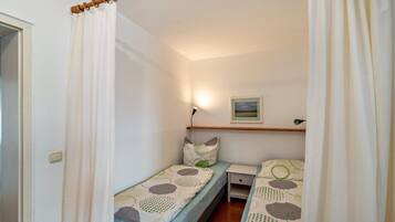 1 camera, Wi-Fi gratuito, lenzuola