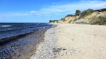 Aan het strand