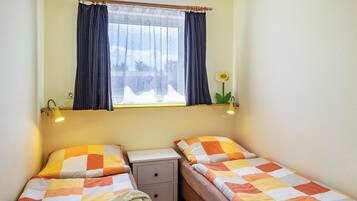 2 Schlafzimmer, kostenloses WLAN, Bettwäsche