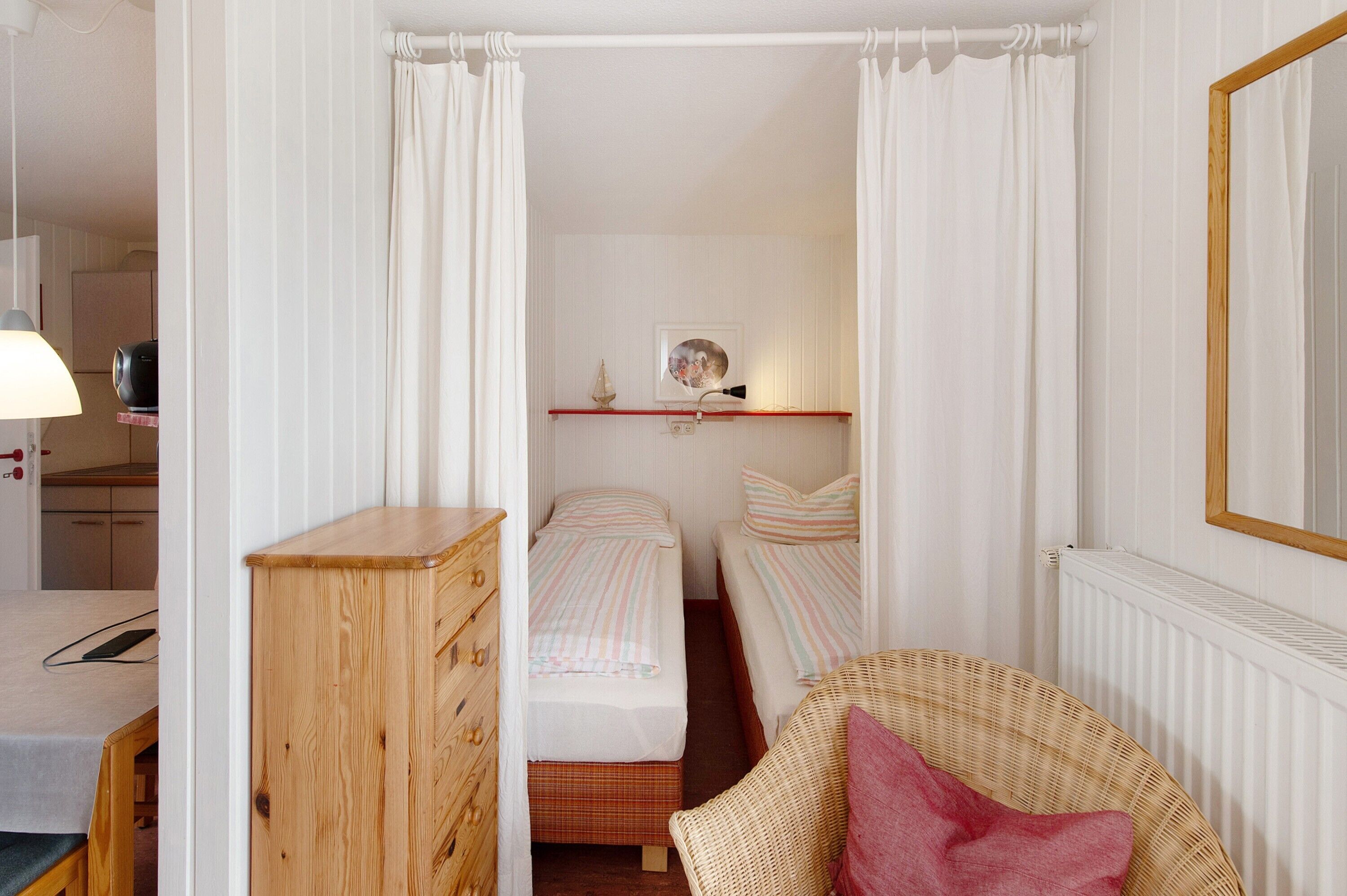 2 makuuhuonetta, ilmainen Wi-Fi, vuodevaatteet