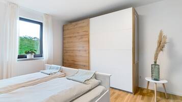 2 Schlafzimmer, Bügeleisen/Bügelbrett, kostenloses WLAN, Bettwäsche