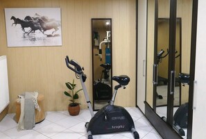 Fitness facility - Holiday Home 'Grand Westfalia' with Terrace, Sports Room & 4 Free E-Bikes (Lotte)