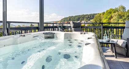 Ferienwohnung "Egge Resort 7c" mit Balkon, Whirpool und Sauna