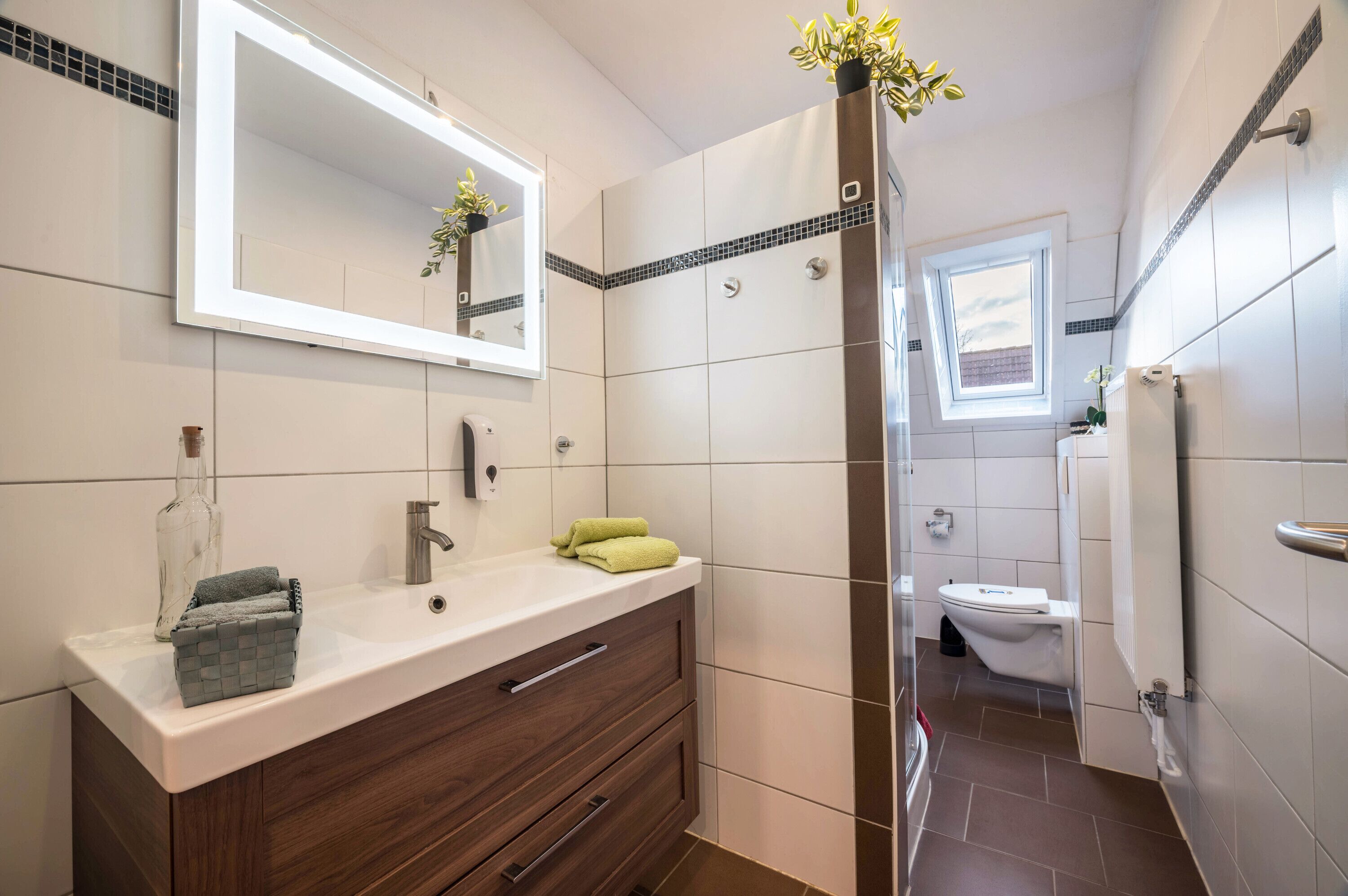 Doccia, asciugacapelli, asciugamani