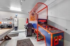 Interior - Amazing family retreat w/ game room, firepit, private hot tub, & tranquil views (Grapeview)