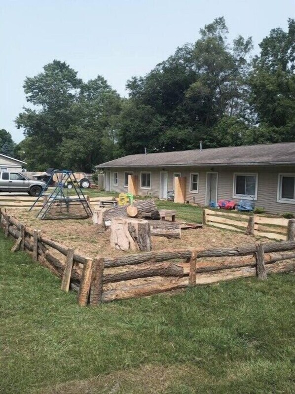 Enceinte de l’hébergement