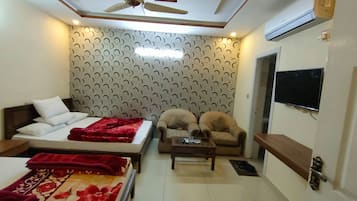 Quarto casal luxo | Wi-Fi de cortesia