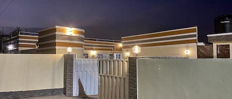 Fassade der Unterkunft