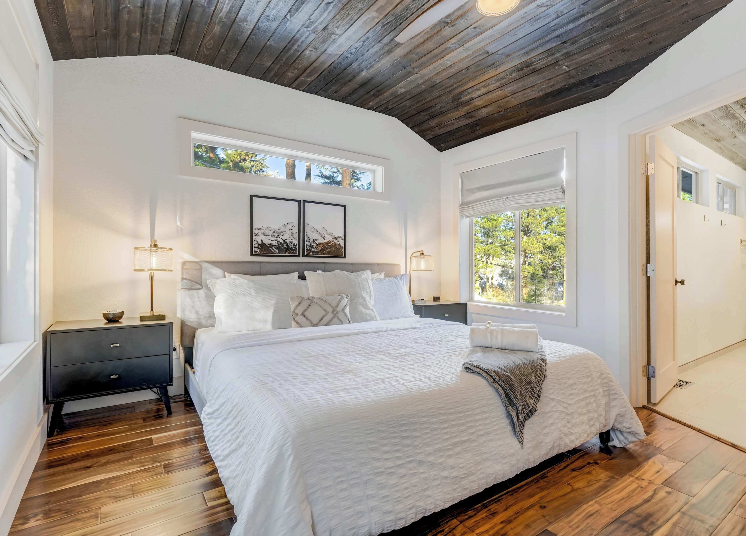 2 bedrooms, iron/ironing board, travel crib, WiFi