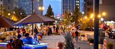 Restaurante al aire libre