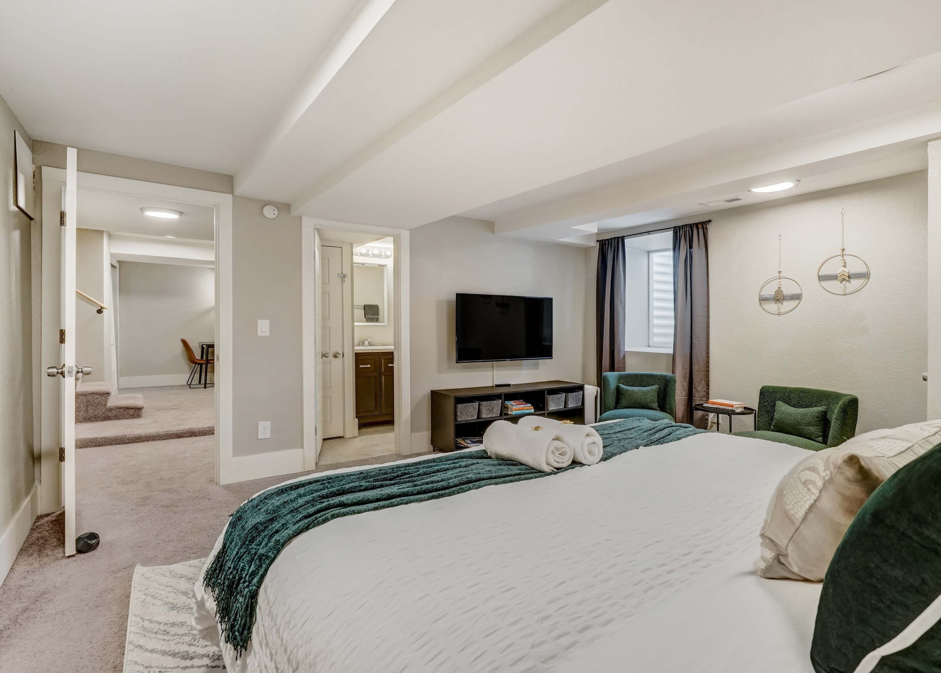 1 chambre, fer et planche à repasser, lit parapluie, Wi-Fi