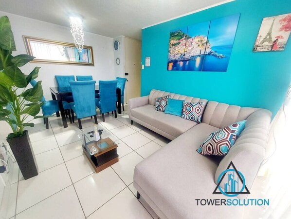 Living area - Apartamento Surco 3D2B #BlueTime (lima)