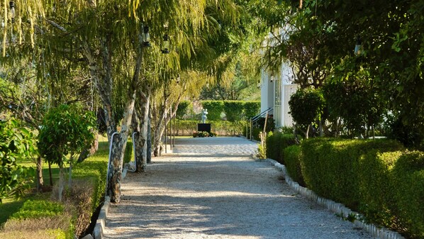 Entrée de l’hébergement