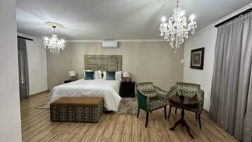 Room 6 King Suite | 1 slaapkamer, lakens van Egyptisch katoen, luxe beddengoed