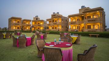 Opções para refeição ao ar livre