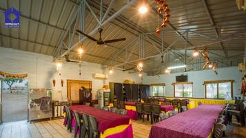 Daily buffet breakfast (INR 250 per person)