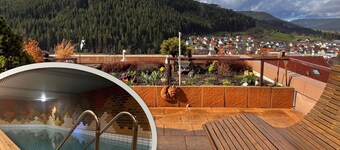 Schwarzwaldausblick Baiersbronn - Umweltfreundliche Entspannung mit Schwimmbad