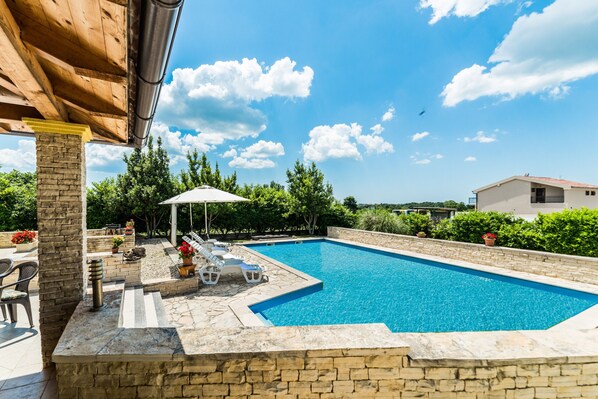 Pool - Villa Ana with large pool (Policnik)