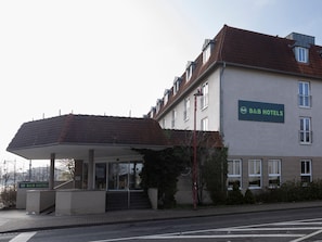 Blick von der Unterkunft