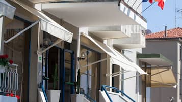 Facciata della struttura