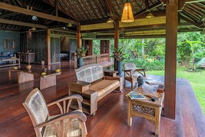 Signature Bungalow (1) | View from room - Bali Eco Stay (Selemadeg)