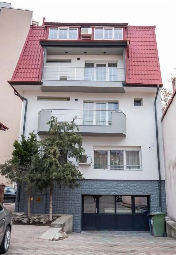 Façade de l’hébergement 